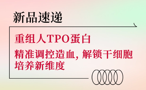 新品速递 | 重组人TPO蛋白震撼上市！精准调控造血，解锁干细胞培养新维度-710公海官网